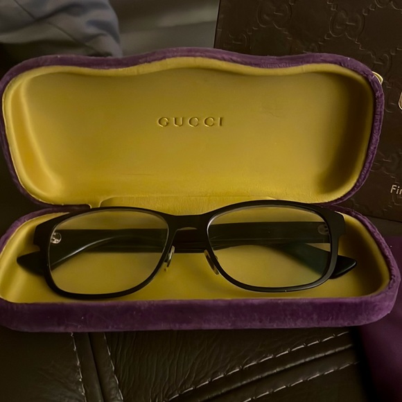 Gucci eyeglasses with case, dust cloth - Picture 13 of 17